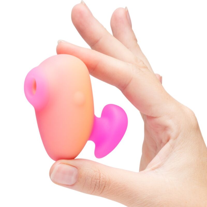 ROMP - KISS VIBRATORE DA DITO RICARICABILE CON ASPIRAZIONE CLITORIDEA – Stimolatore d'aria con vibrazione – foto 4