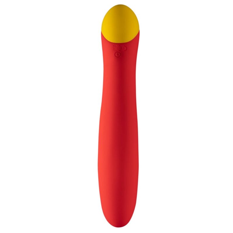 ROMP - HYPE VIBRATORE MULTIFUNZIONE PER IL PUNTO G ROSSO – Vibratori a punto G – foto 2