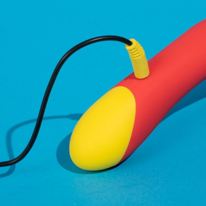 ROMP - HYPE VIBRATORE MULTIFUNZIONE PER IL PUNTO G ROSSO – Vibratori a punto G – foto 12