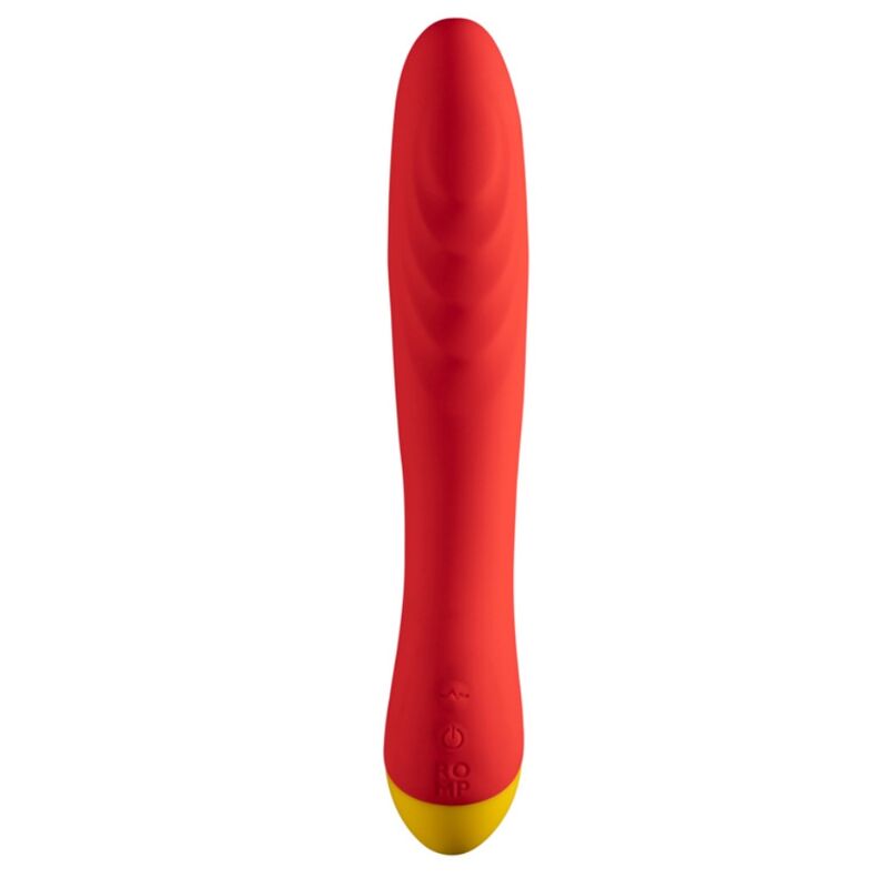 ROMP - HYPE VIBRATORE MULTIFUNZIONE PER IL PUNTO G ROSSO – Vibratori a punto G – foto 4