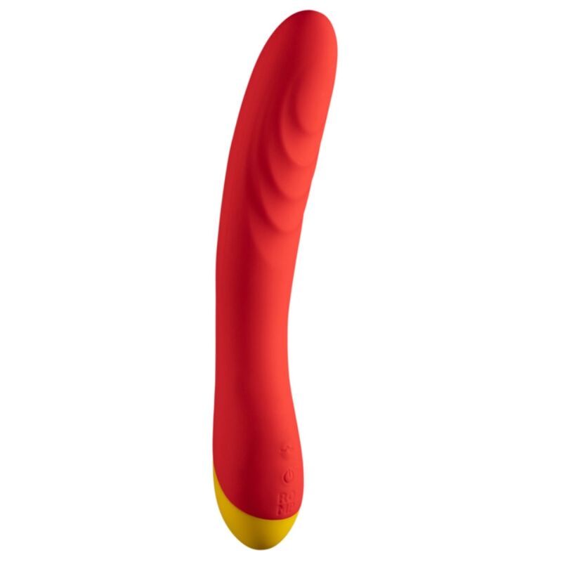 ROMP - HYPE VIBRATORE MULTIFUNZIONE PER IL PUNTO G ROSSO – Vibratori a punto G – foto 6