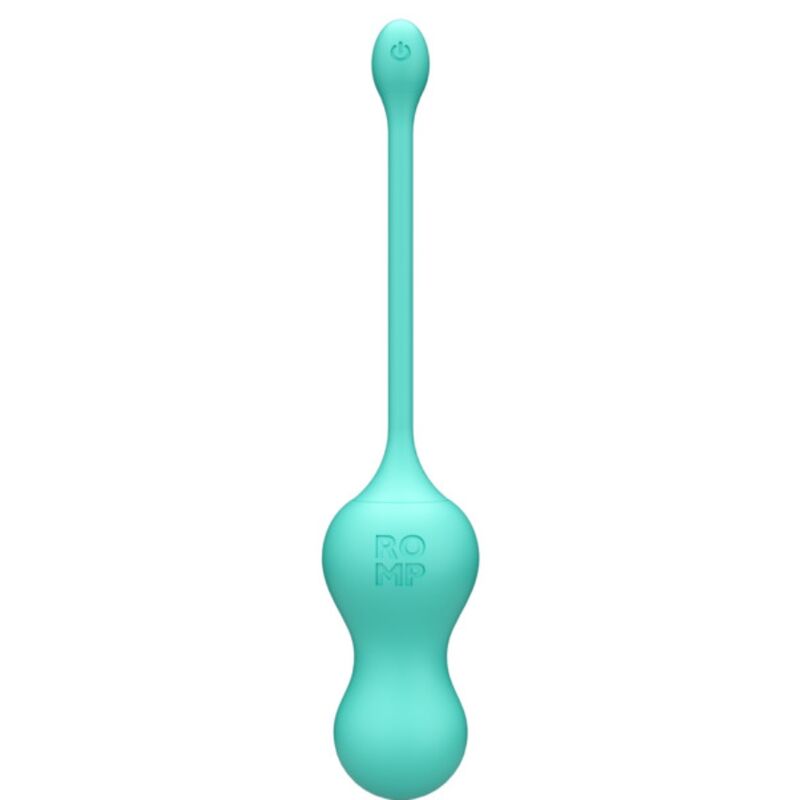 ROMP - CELLO VIBRATORE MULTIFUNZIONE A UOVO TURCHESE CON TELECOMANDO – Telecomando – foto 3