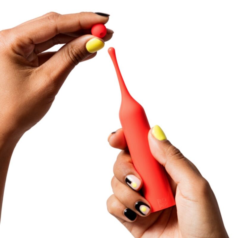 ROMP - POP STIMOLATORE CLITORIDEO AD ALTA FREQUENZA ROSSO – Vibratori a punto G – foto 2