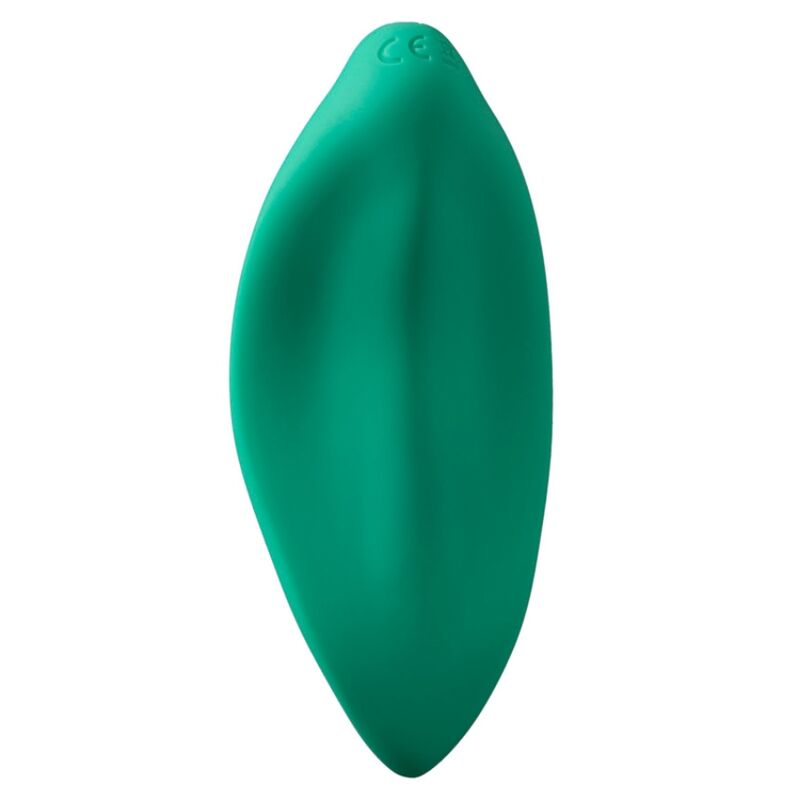 ROMP - VIBRATORE A ONDE STIMOLATORE CLITORIDEO FORMA ERGONOMICA VERDE ACQUA – Per il clitoride – foto 6