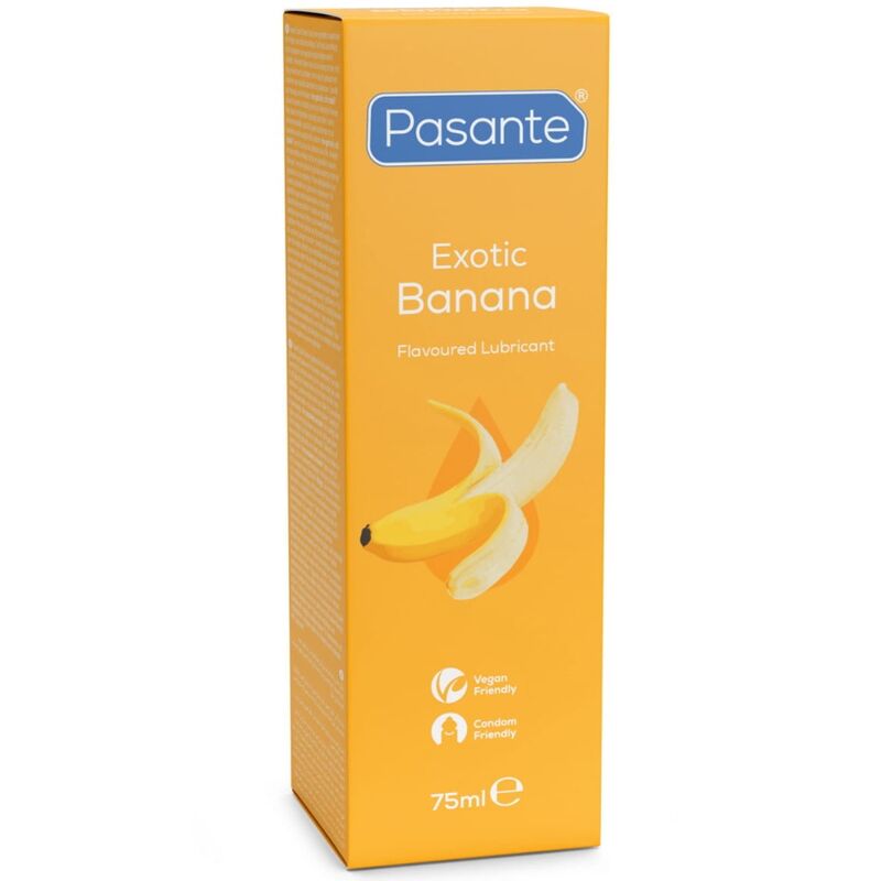 PASANTE - LUBRIFICANTE A BASE D'ACQUA AL GUSTO DI BANANA 75 ML – Con sapori deliziosi – foto 2