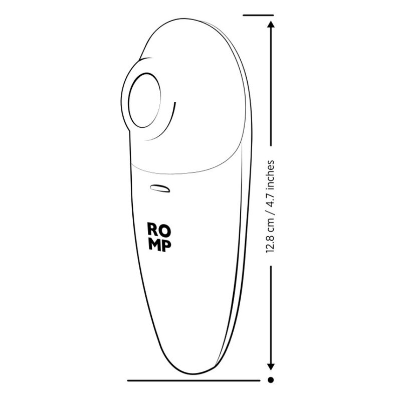 ROMP - SWITCH X STIMOLATORE CLITORIDEO 6 LIVELLI ARANCIONE – Per il clitoride – foto 10