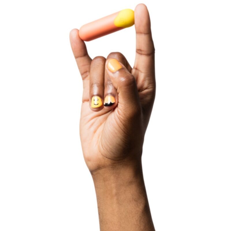 ROMP - RIOT PROIETTILE VIBRANTE MULTIFUNZIONE ARANCIONE + GIALLO – Proiettili vibranti – foto 3
