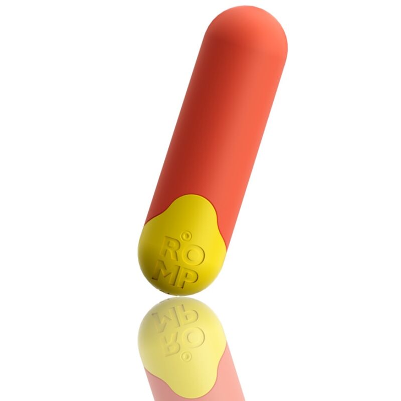ROMP - RIOT PROIETTILE VIBRANTE MULTIFUNZIONE ARANCIONE + GIALLO – Proiettili vibranti – foto 4