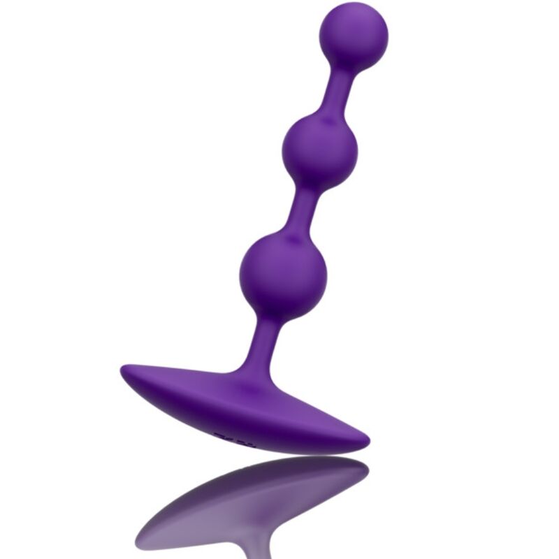 ROMP - AMP PERLE ANALALI IN SILICONE FLESSIBILE VIOLA 12,5 CM VIOLA – Perline anali – foto 6
