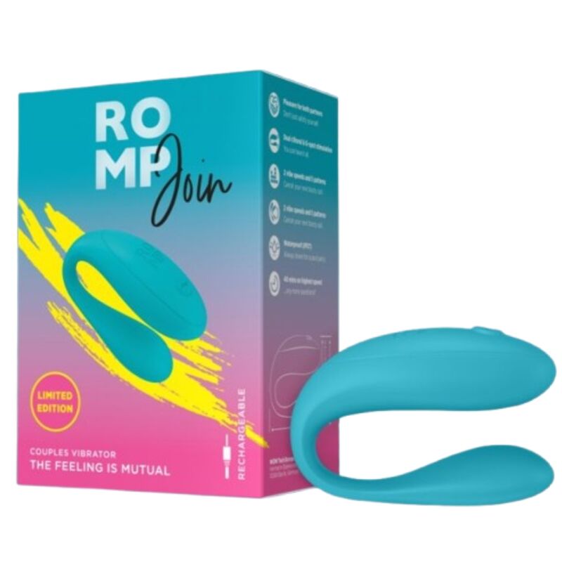 ROMP - JOIN UNISCITI AL VIBRATORE PER COPPIE TURCHESI – Vibratore per coppie UD – foto 2