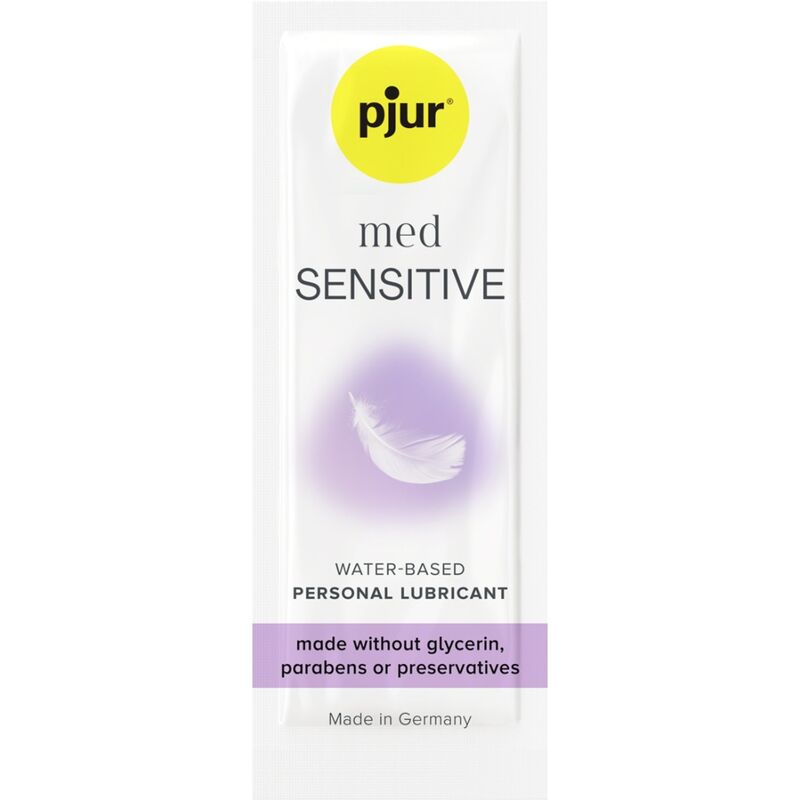 PJUR - MED SENSITIVE GLIDE LUBRIFICANTE A BASE ACQUA 2 ML – Dose singola