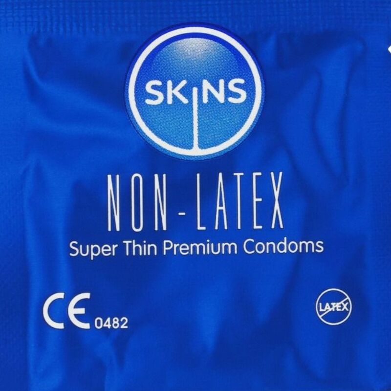 SKINS - PRESERVATIVI SENZA LATTICE, CONFEZIONE DA 4 – Senza latex – foto 3