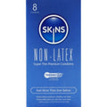 SKINS - PRESERVATIVI SENZA LATTICE, CONFEZIONE DA 8 – Senza latex
