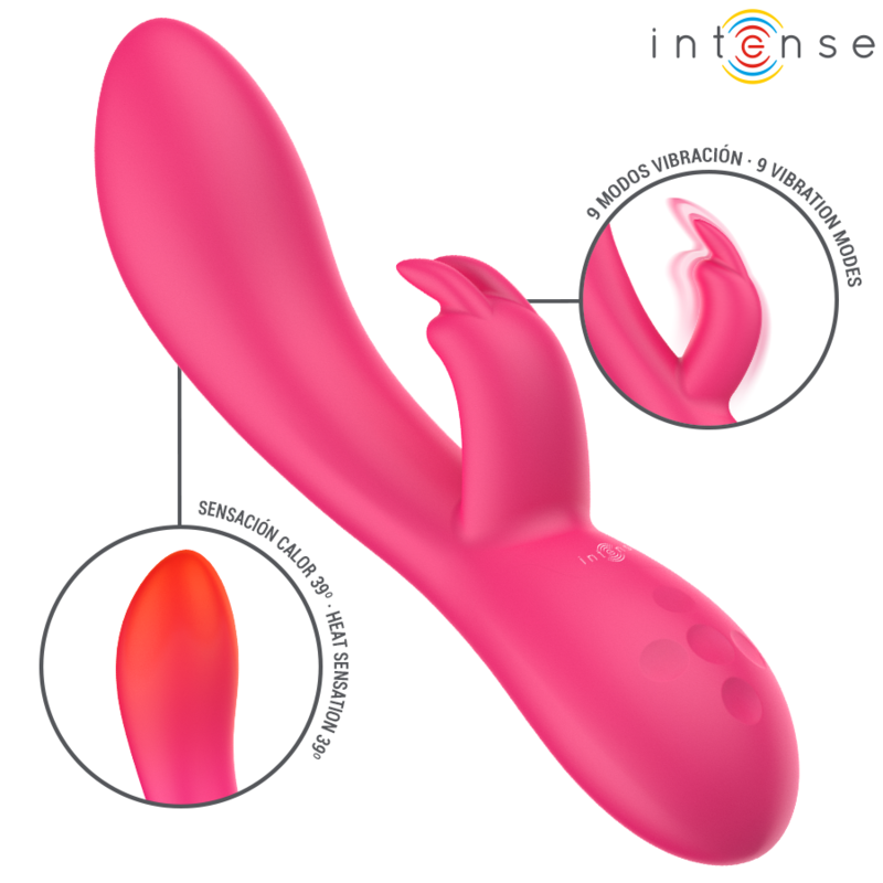 INTENSE - STIMOLATORE TAMMY RABBIT CON CALORE – Vibratori di coniglio – foto 3