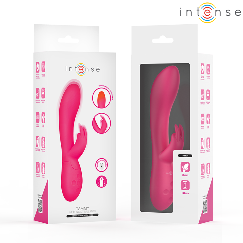 INTENSE - STIMOLATORE TAMMY RABBIT CON CALORE – Vibratori di coniglio – foto 7