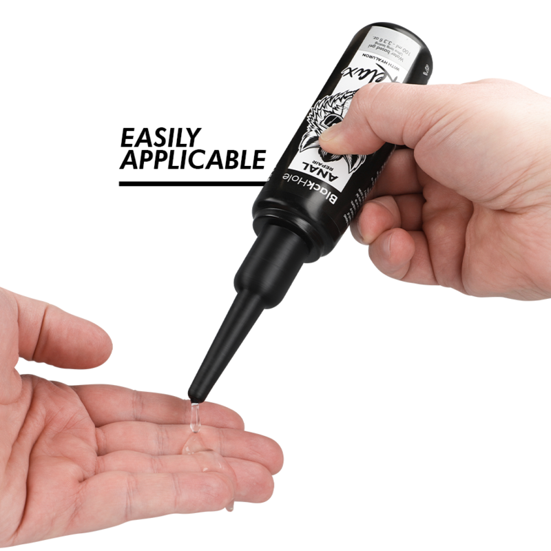 BLACK HOLE - APPLICATORE LUBRIFICANTE ANALE TAGLIA L 100 ML – Base in silicone – foto 2