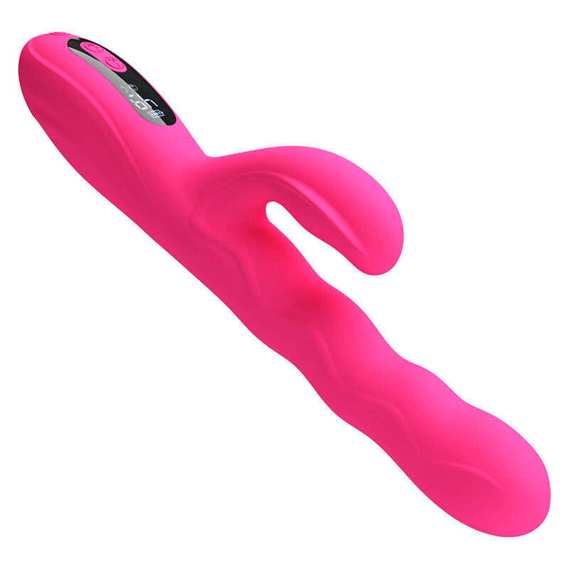 PRETTY LOVE - VIBRATORE A CONIGLIO MULTIFUNZIONE INVERNALE CON DISPLAY LED ROSA – Vibratori di coniglio – foto 3