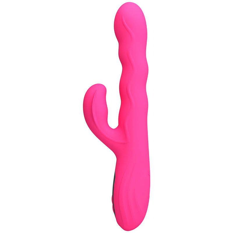 PRETTY LOVE - VIBRATORE A CONIGLIO MULTIFUNZIONE INVERNALE CON DISPLAY LED ROSA – Vibratori di coniglio – foto 4