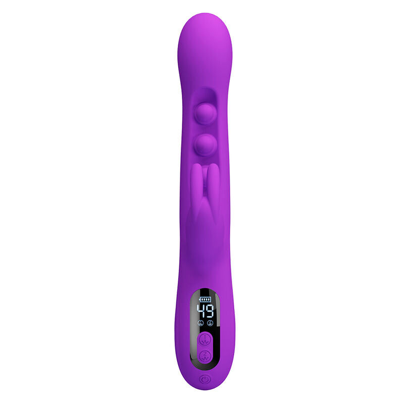 PRETTY LOVE - VIBRATORE A CONIGLIO SABIEN CON STIMOLAZIONE A PERCUSSIONE E LED VIOLA – Vibratori di coniglio – foto 7