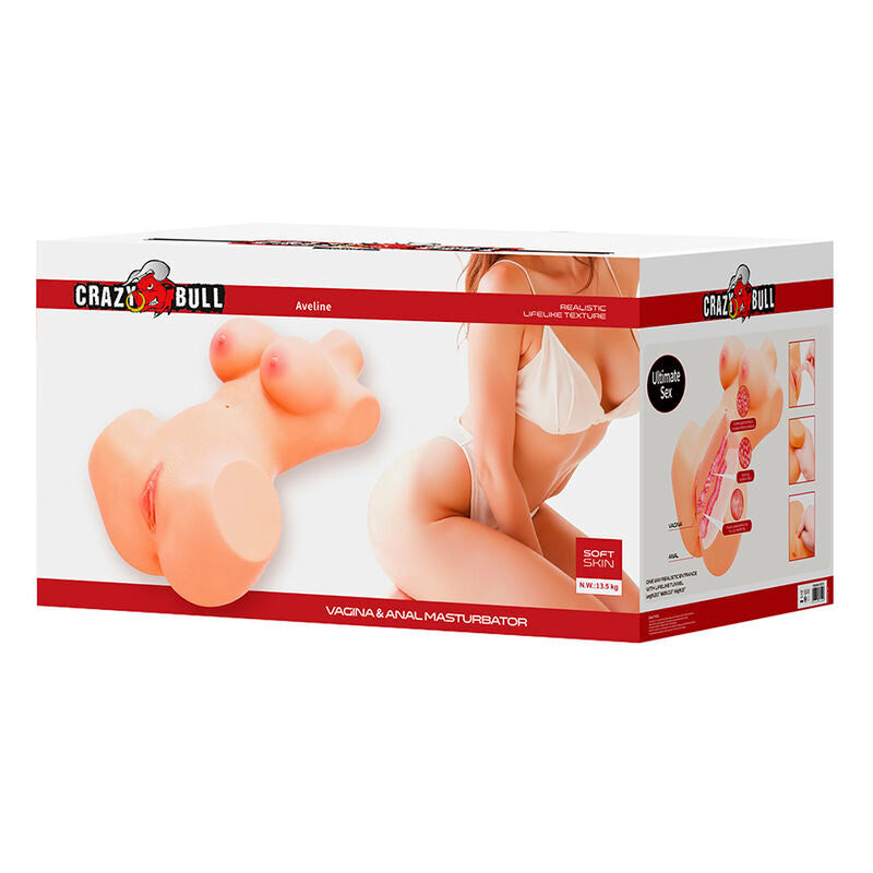 CRAZY BULL - ANNIE XXL MASTURBATORE VAGINALE E ANALE CON CARNE DI SENO – Vagine senza vibrazioni – foto 10