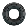 CRAZY BULL - ANELLO PER PENE IN SILICONE SUPER MORBIDO BERTRAM NERO – Cockring senza vibrazione