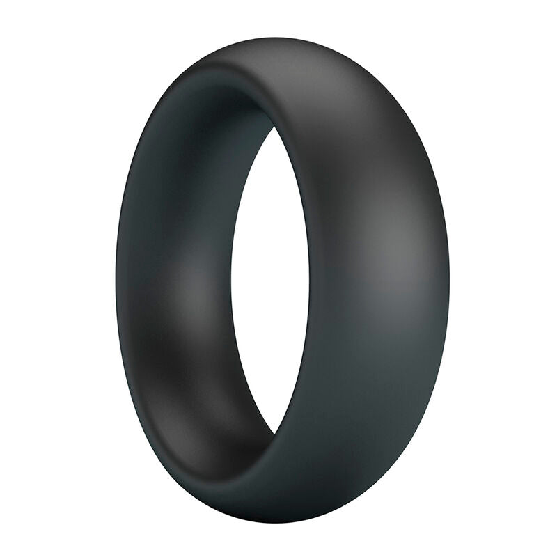 CRAZY BULL - ELIO ANELLO PER PENE IN SILICONE NERO – Cockring senza vibrazione – foto 4