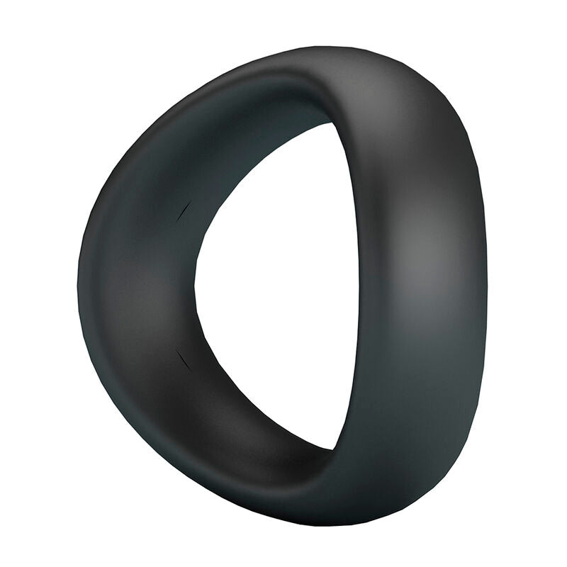 CRAZY BULL - VALEN ANELLO PER PENE ERGONOMICO IN SILICONE NERO – Cockring senza vibrazione – foto 5