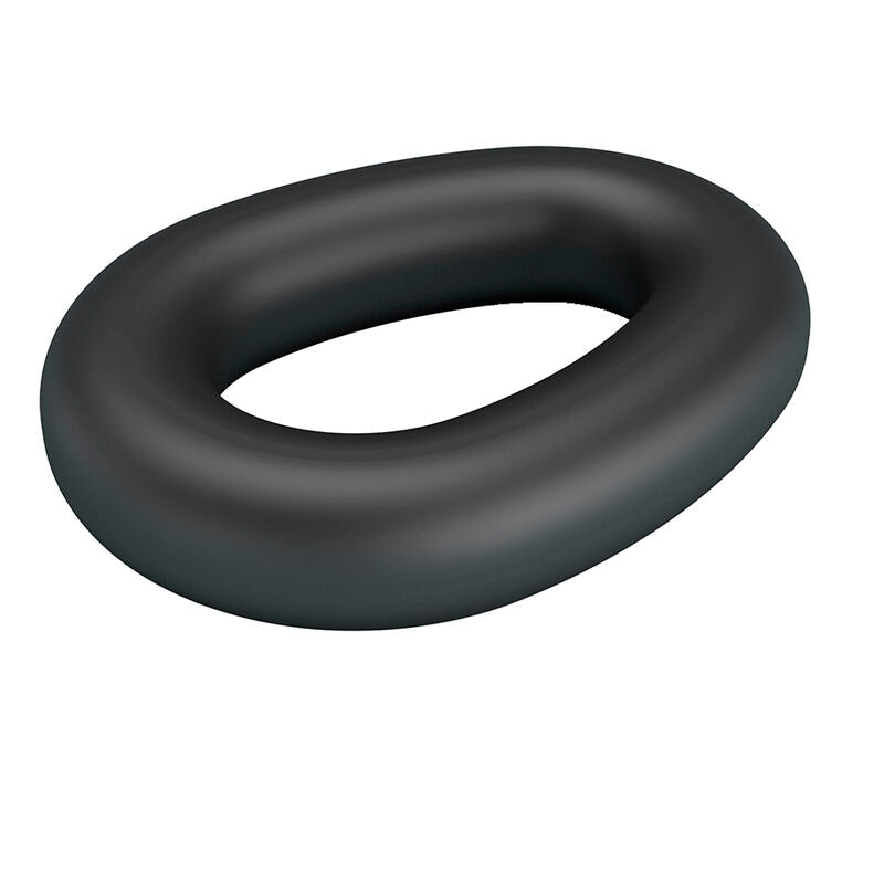 CRAZY BULL - VESPER ANELLO PER PENE IN SILICONE SUPER MORBIDO NERO – Cockring senza vibrazione – foto 3