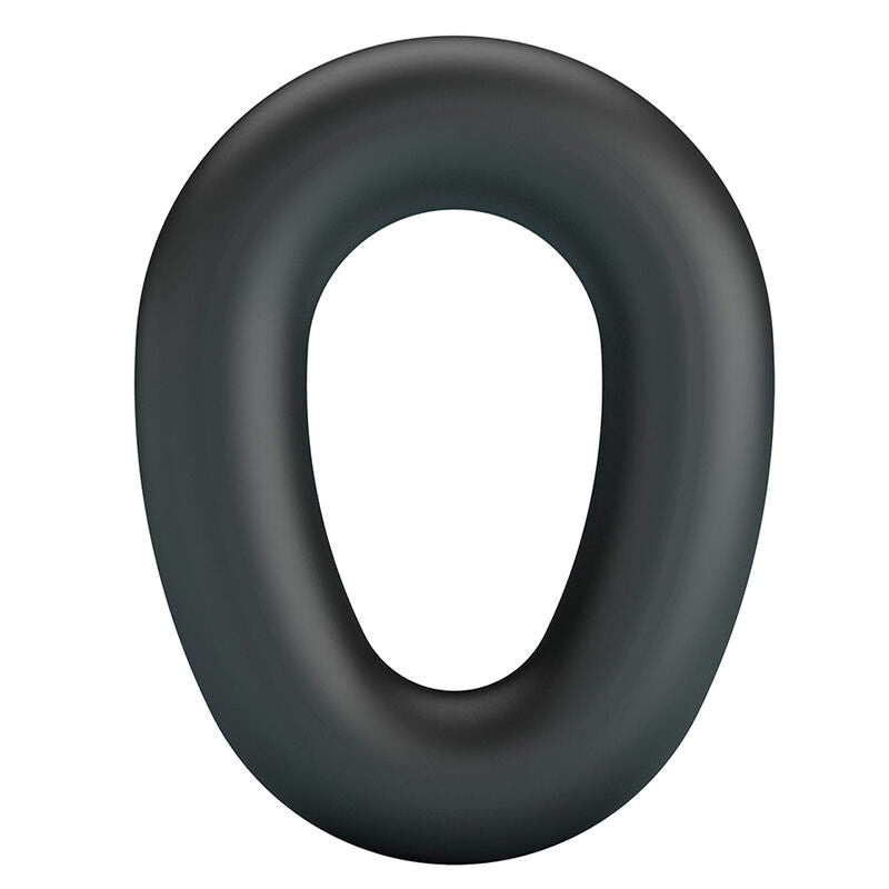 CRAZY BULL - VESPER ANELLO PER PENE IN SILICONE SUPER MORBIDO NERO – Cockring senza vibrazione