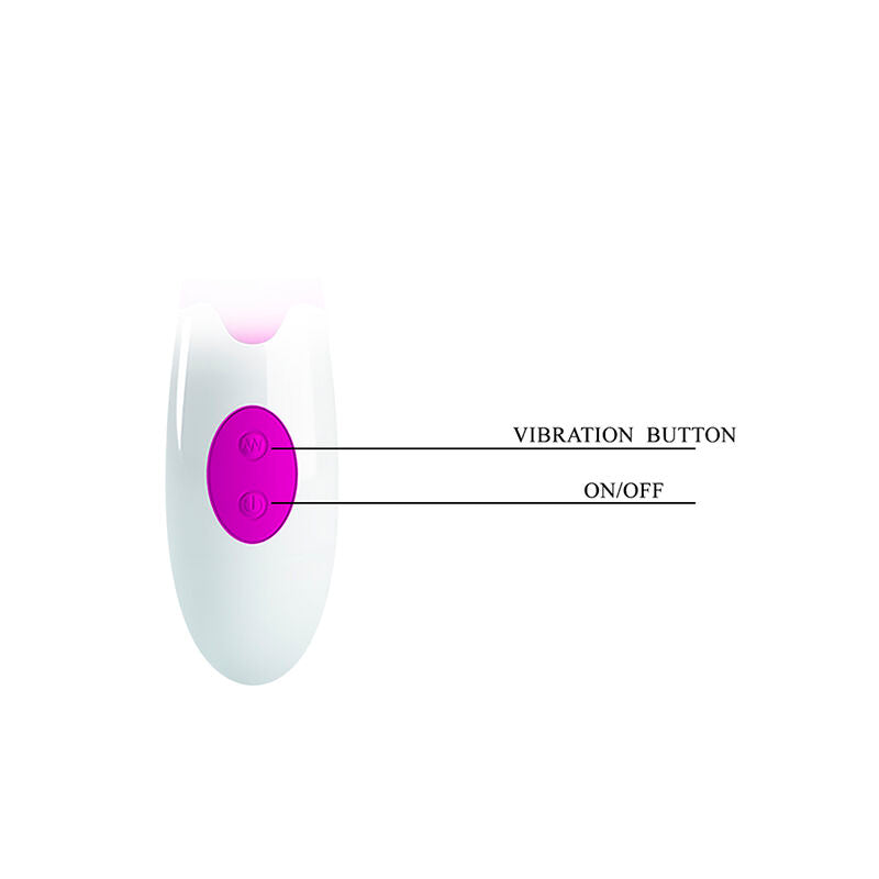 PRETTY LOVE - VIBRATORE A CONIGLIO BUTTERFLY KISS 30 FUNZIONI VIOLA – Vibratori di coniglio – foto 10