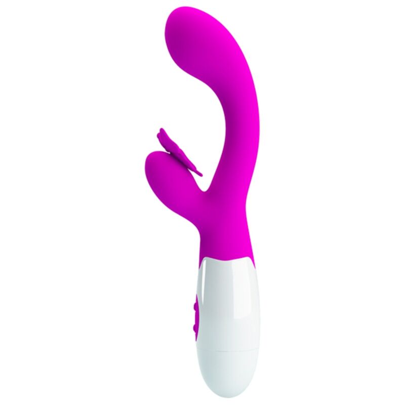PRETTY LOVE - VIBRATORE A CONIGLIO BUTTERFLY KISS 30 FUNZIONI VIOLA – Vibratori di coniglio – foto 3
