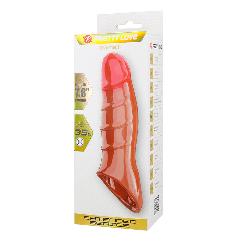 PRETTY LOVE - COPERTINA REALISTICA EXTENDER DI DAMIEN – Copri pene con estensione – foto 11