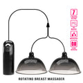 PRETTY LOVE - STIMOLATORE ROTANTE PER CAPEZZOLI CON ASPIRAZIONE, NERO – Stimolatori