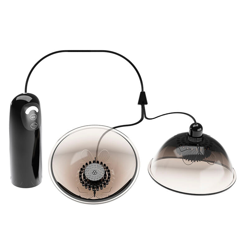 PRETTY LOVE - STIMOLATORE ROTANTE PER CAPEZZOLI CON ASPIRAZIONE, NERO – Stimolatori – foto 4