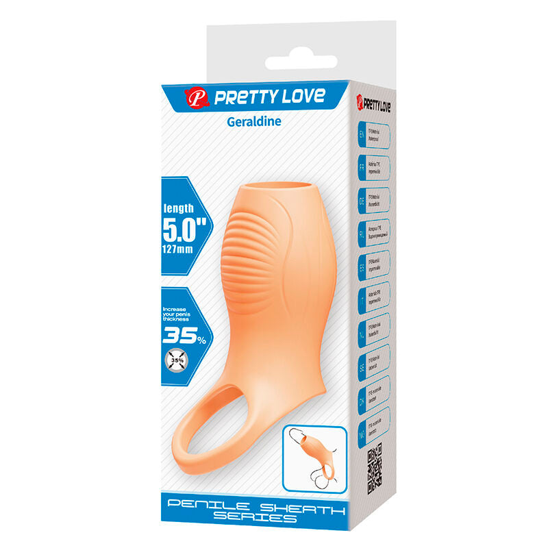 PRETTY LOVE - GUAINA PER PENE ISPESSIBILE ALLA GERALDINA – Copri pene con estensione – foto 8