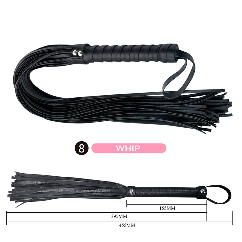 PRETTY LOVE - KIT BDSM DA 8 PEZZI NERO – Articoli BDSM – foto 8