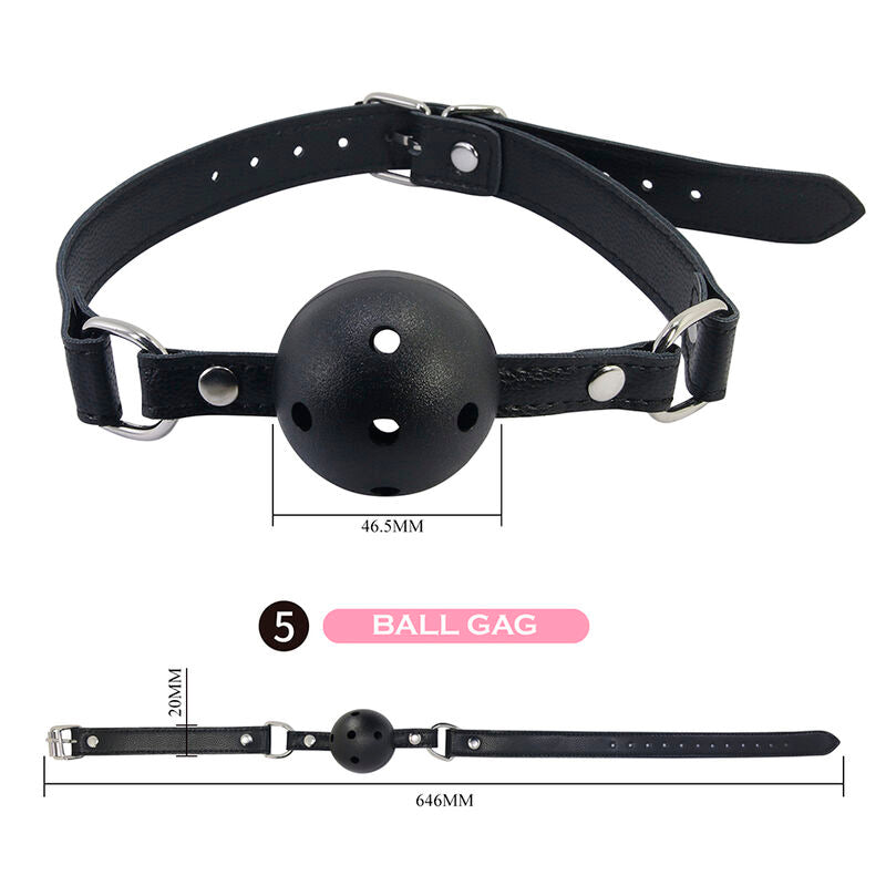 PRETTY LOVE - KIT BDSM DA 8 PEZZI NERO – Articoli BDSM – foto 9
