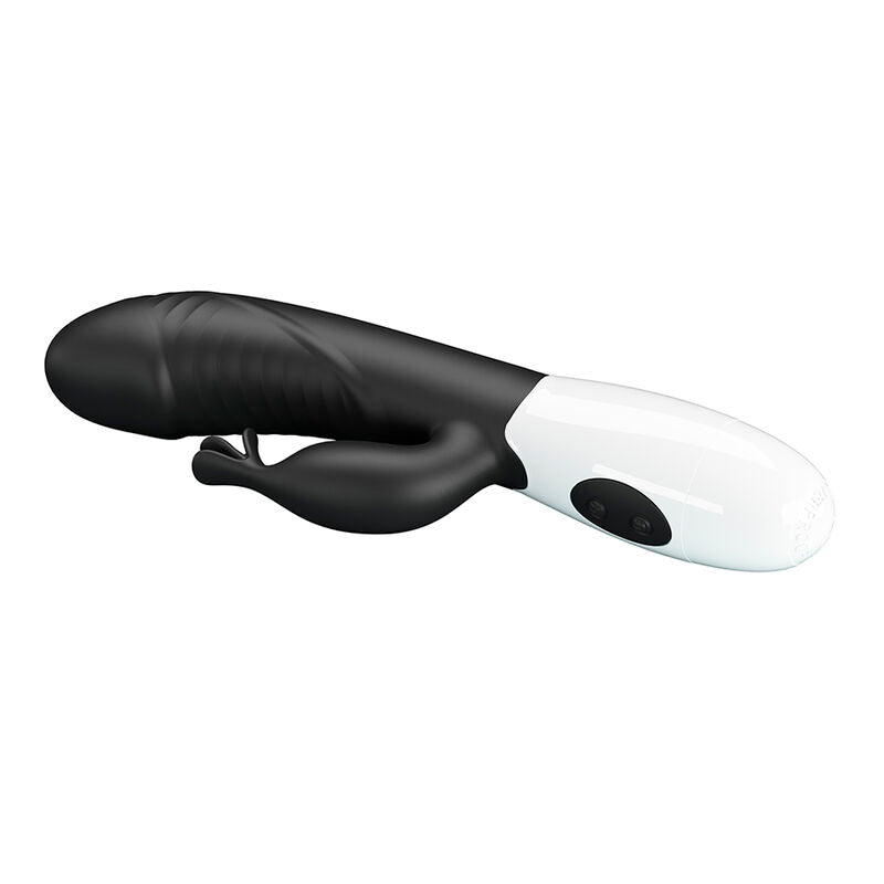 PRETTY LOVE - VIBRATORE A CONIGLIO RASMUSSEN 30 FUNZIONI NERO – Vibratori di coniglio – foto 6