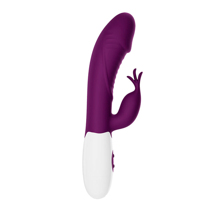 PRETTY LOVE - VIBRATORE A CONIGLIO ROGUE MUSE 30 FUNZIONI VIOLA – Vibratori di coniglio – foto 3
