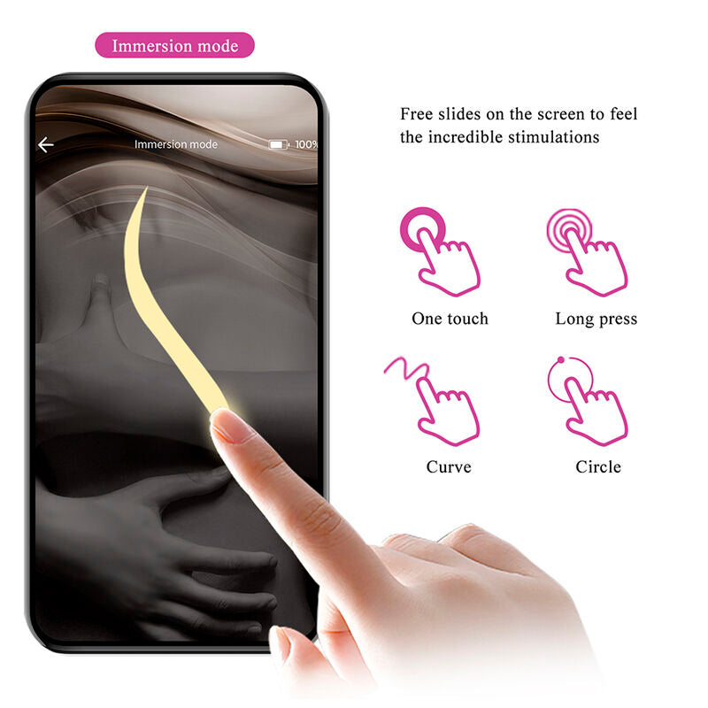 PRETTY LOVE - VIBRATORE A UOVO KLAY CON SPINTA, CONTROLLO TRAMITE APP, VIOLA – Uova vibranti – foto 15