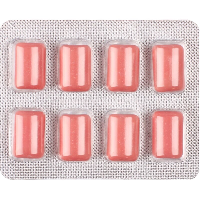WUG Climax - Gomma da masticare funzionale con Maca, Damiana e Ginseng per aumentare il desiderio e la vitalità intima. BLISTER DA 8 PEZZI – Gengive stimolanti – foto 3