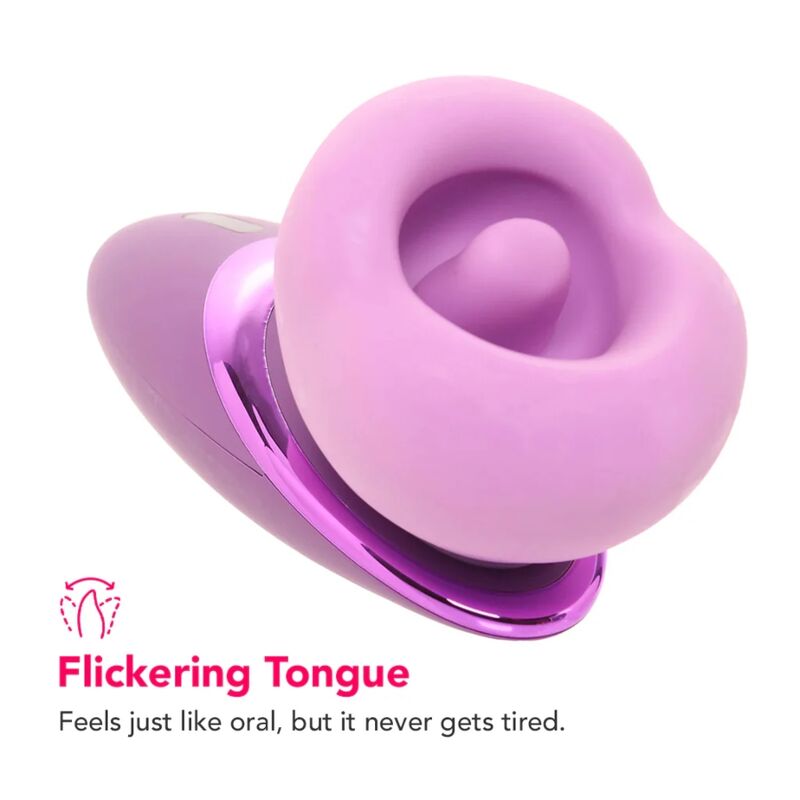FANTASY FOR HER - VIBRATORE A SUCCHIA-PLEASURE VIOLA – Stimolatore d'aria con vibrazione – foto 6