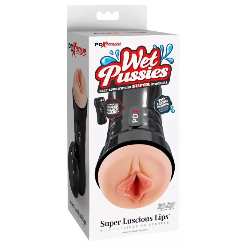 PDX EXTREME - MASTURBATORE AUTOLUBRIFICANTE REALISTICO CON LABBRA SUPER DELIZIOSE – Vagine senza vibrazioni – foto 5