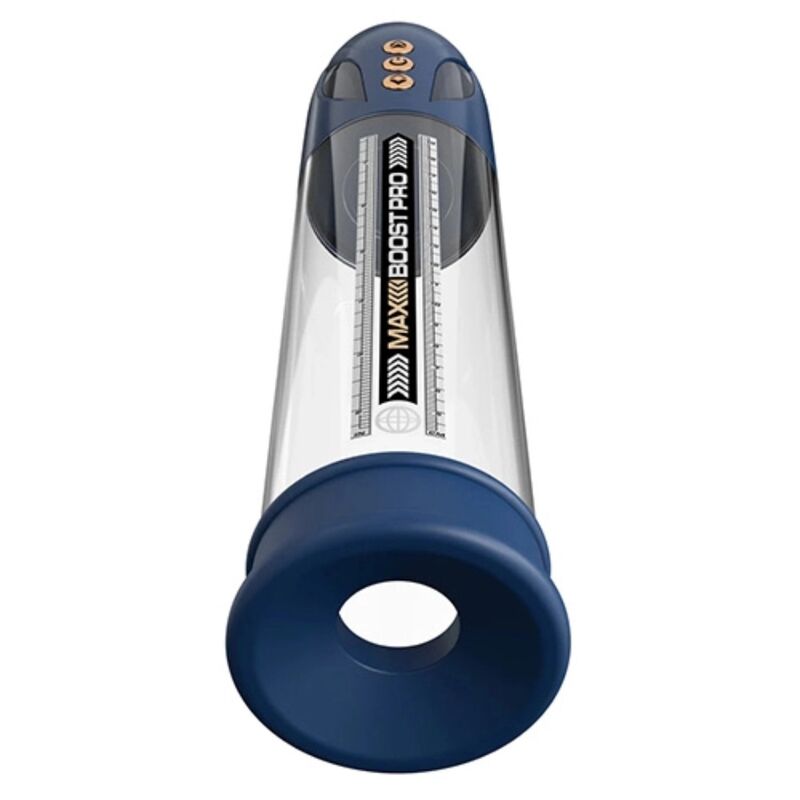 PUMP WORX - MAX BOOST PRO FLOW POMPA PER VUOTO BLU 30,5 CM – Pompa per l'ingrandimento del pene – foto 3