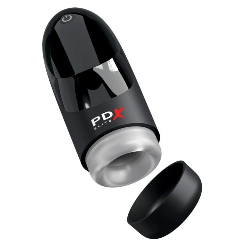 PDX ELITE - MASTURBATORE VIBRANTE CICLONICO IDROGASM 20 CM – Masturbatore automatico – foto 2