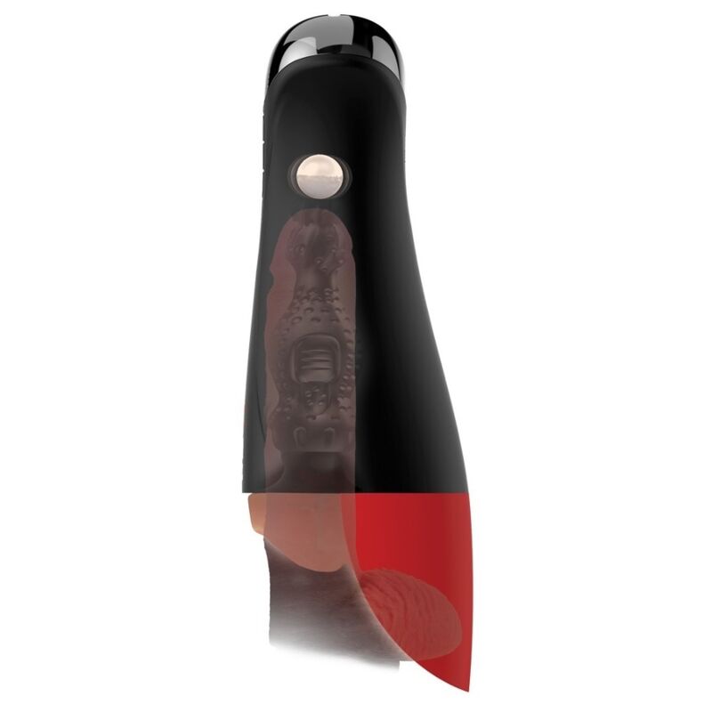 PDX ELITE - FAP-O-MATIC PRO XL VIBRANTE AUTOMATICO MARRONE 34,9 CM – Masturbatore automatico – foto 4