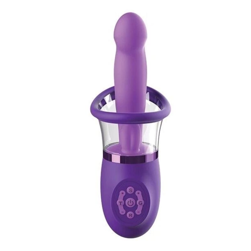 FANTASY FOR HER - VIBRATORE A CONIGLIO ULTIMATE PLEASURE PRO PLUS VIOLA 20,3 CM – Vibratori di coniglio