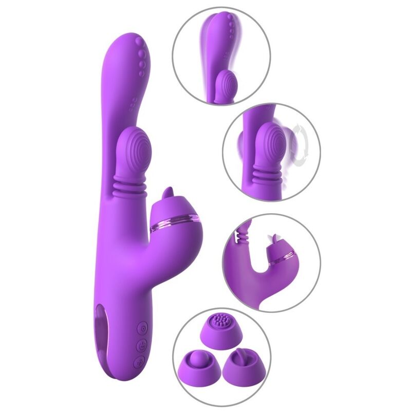 FANTASY FOR HER - VIBRATORE A RAGAZZE INTIMOTION PULSE PRO VIBE VIBRATORE VIOLA – Vibratori di coniglio