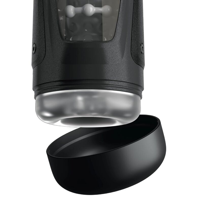 PDX ELITE - MOTO-BATOR PRO MASTURBATORE AUTOMATICO VIBRANTE E RISCALDANTE CON PROTEZIONE, 26,5 CM – Masturbatore automatico – foto 5