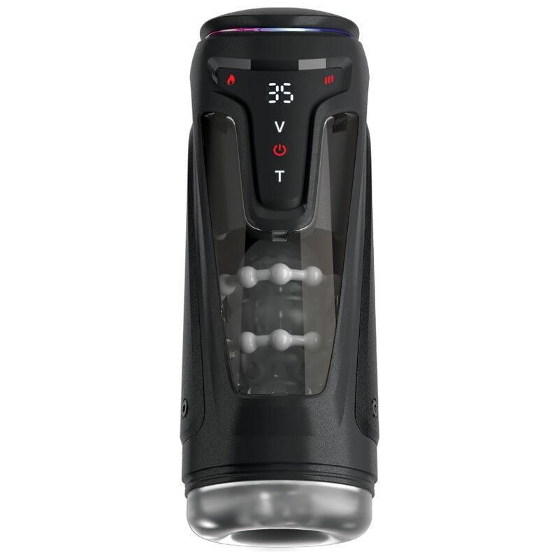 PDX ELITE - MOTO-BATOR PRO MASTURBATORE AUTOMATICO VIBRANTE E RISCALDANTE CON PROTEZIONE, 26,5 CM – Masturbatore automatico – foto 3